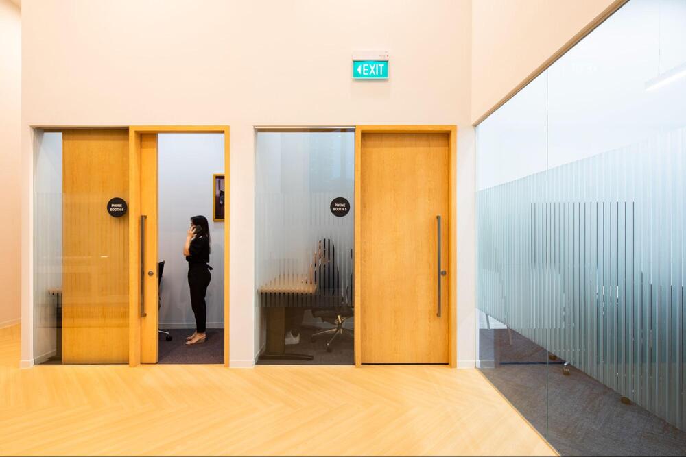 hybrid office layout