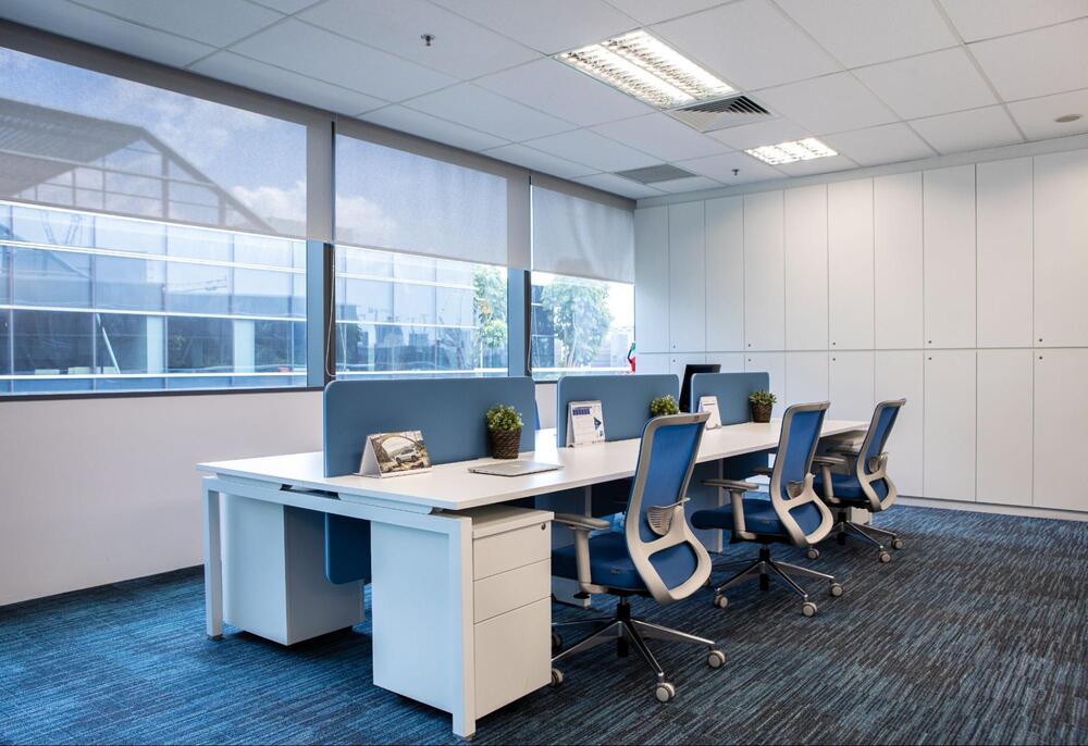 open concept office layout