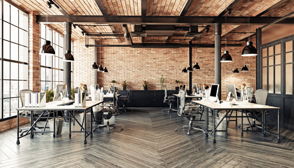industrial interior design office