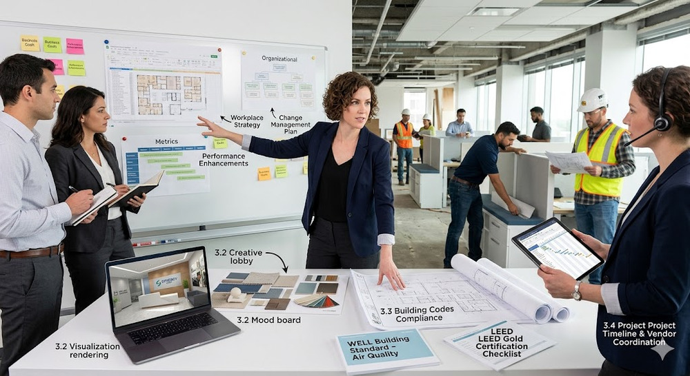 commercial interior decorator