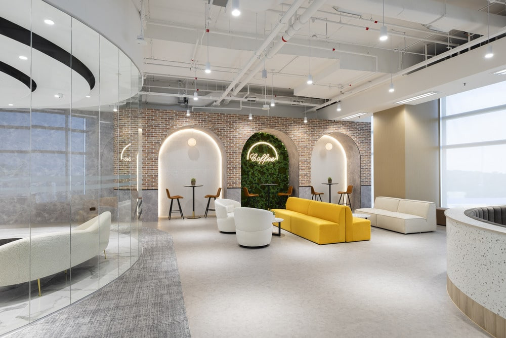 warm cozy office ideas