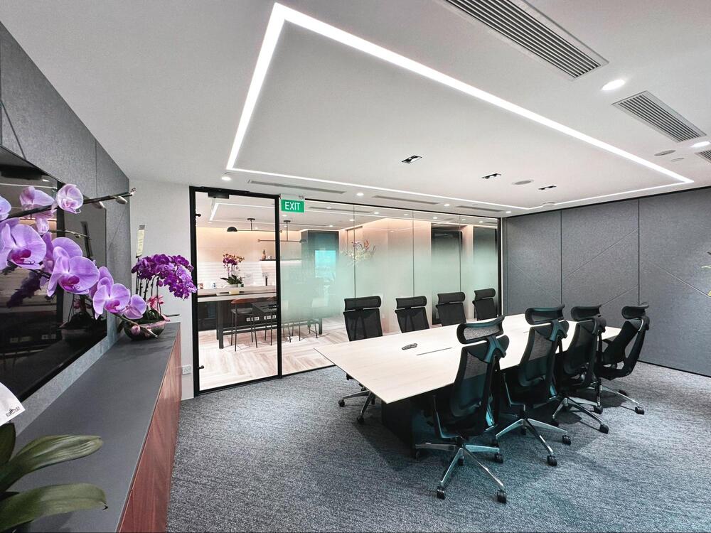 grey office room ideas