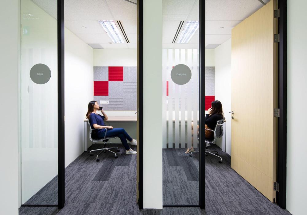 grey office design ideas