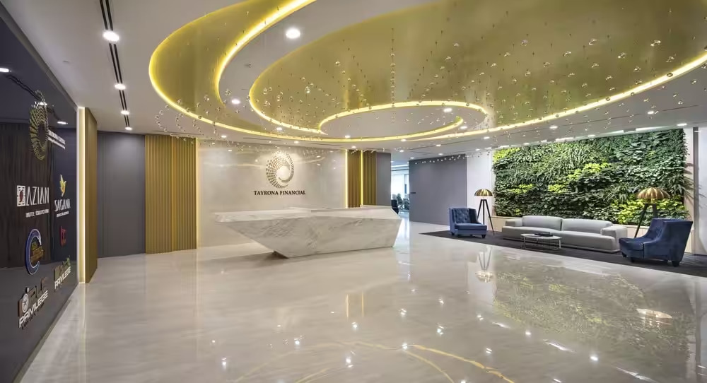 moss wall for office