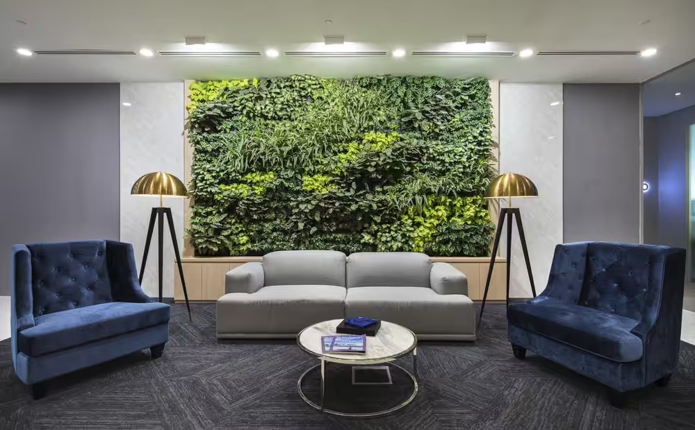 moss wall office