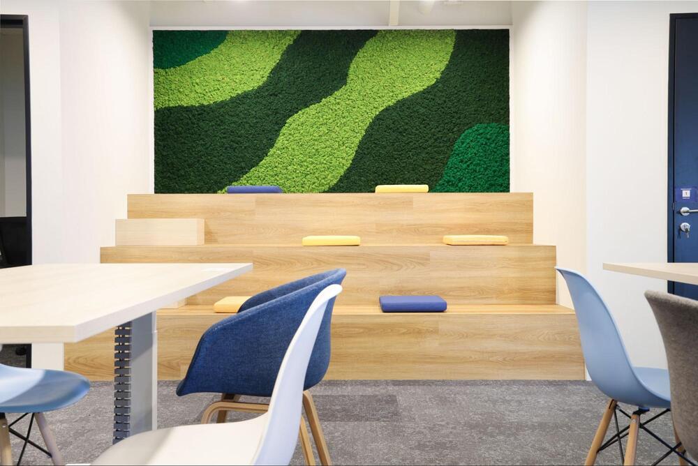office moss wall
