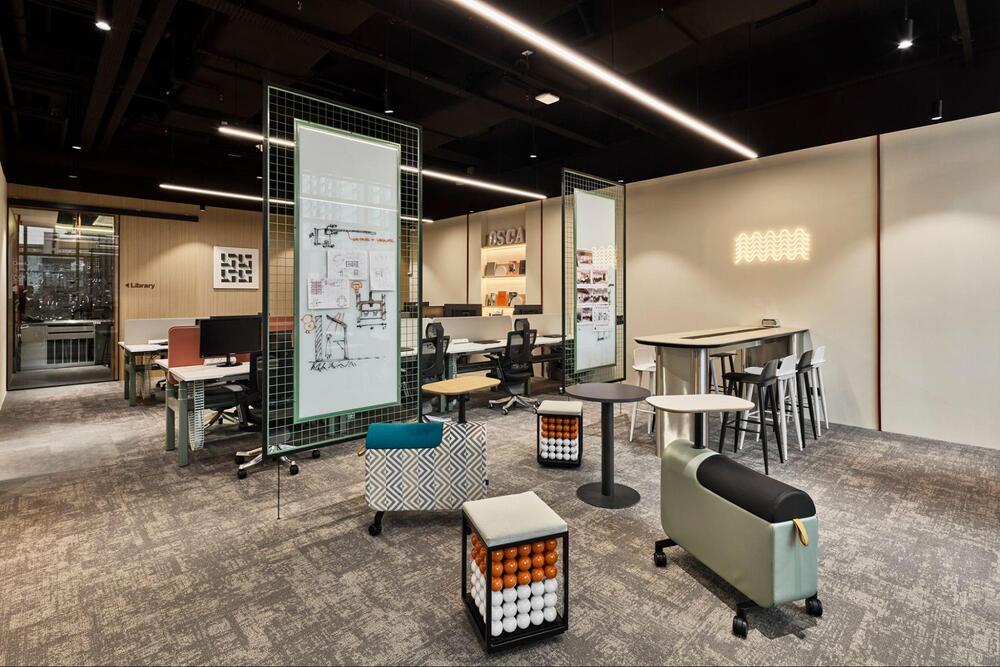 maximalist office decor